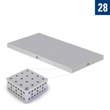 Demmeler opspantafel PE 4000x2000x200 mm