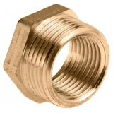 Messing verloopring   1     x   3/8