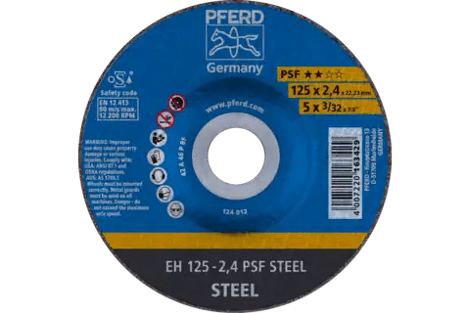 Product afbeelding Pferd doorslijpschijf EH 125-2,4 PSF STEEL