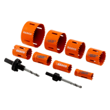 Bahco Bahco bimetalen gatzagenset 20 mm - 76 mm - 10-delig 3834-PROMO-82
