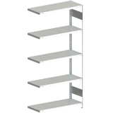 CLIP insteekrek 150 AS 2000 x 1000 x 400 RAL 7035 cpl. met 5 legborden