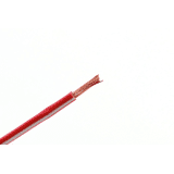 Enkeladerige kabel rood/wit 1.0mm2