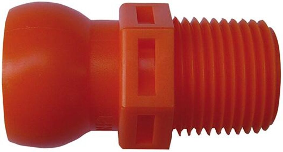 Product afbeelding Loc-Line Koelmiddel- aansluitnippel R 3/8" 4-delig