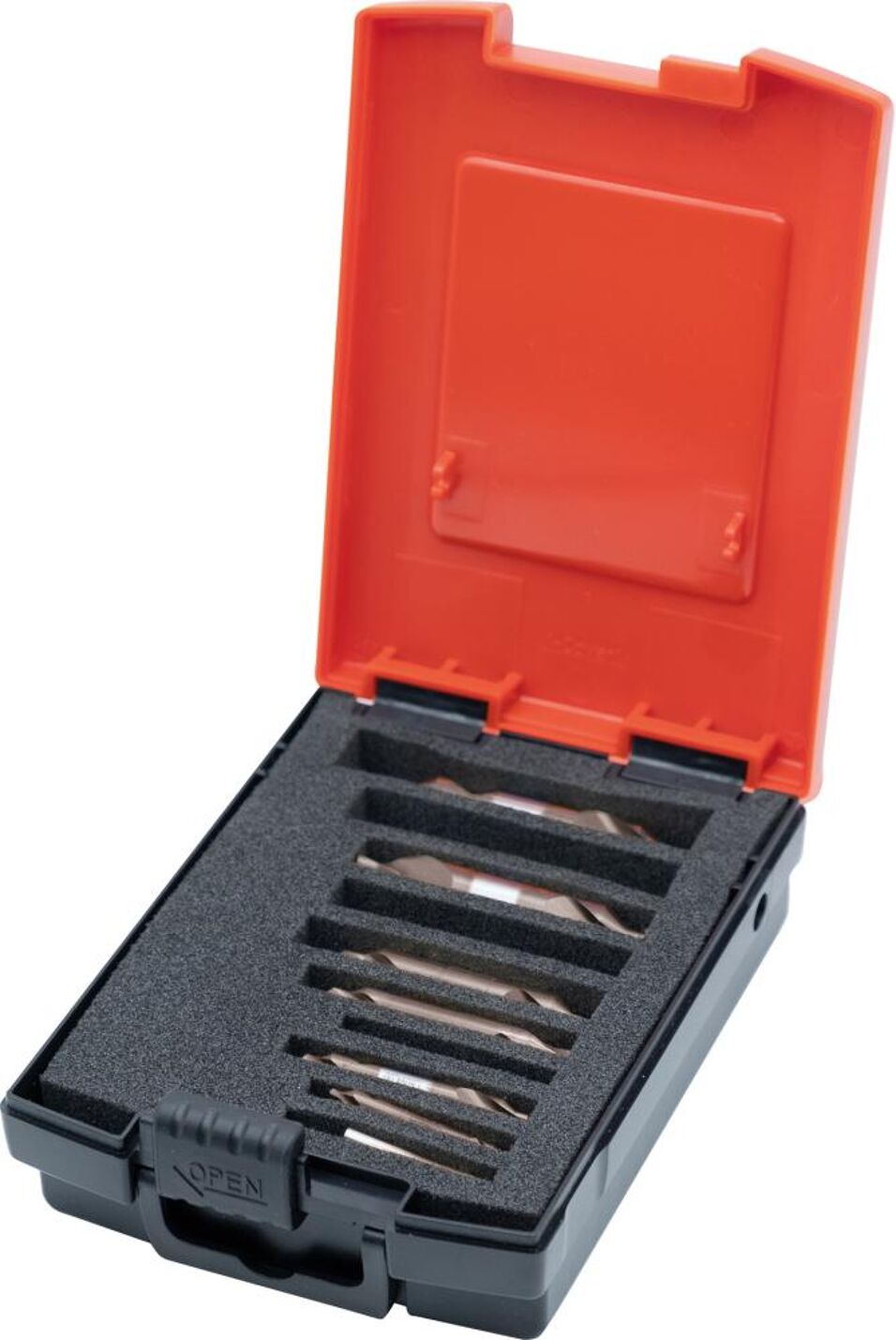 Product afbeelding Format Set centreerboren DIN333 HSSCo5 vorm A 1,0-4,0mm 6-delig TiAlN