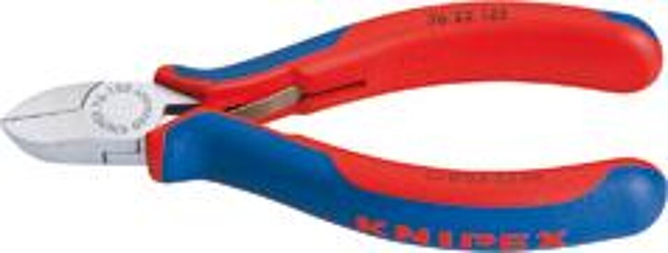 Product afbeelding Knipex Elektromechanische -zijsnijtang 125mm F2 gepolijst