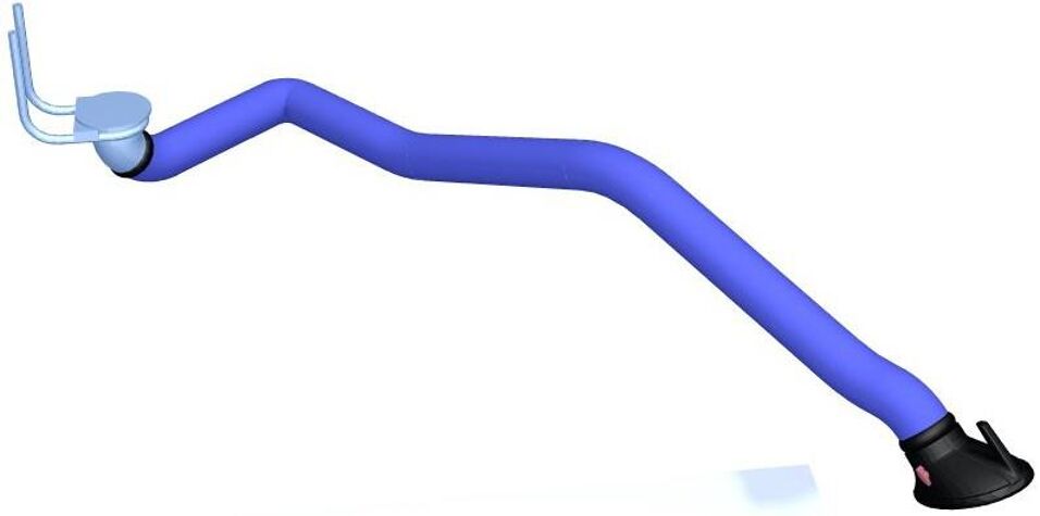 Product afbeelding Nederman afzuigarm original horizontaal 4m