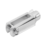 Stelgaffel + borgclip d71752 M16 x 32 LINKS