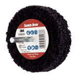 3M Scotch-Brite Clean and Strip Schijf XT-ZS Pro op stift, 75 mm x 13 mm x 6 mm, S XCRS