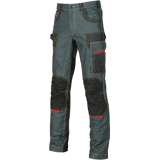 u power broek platinum button