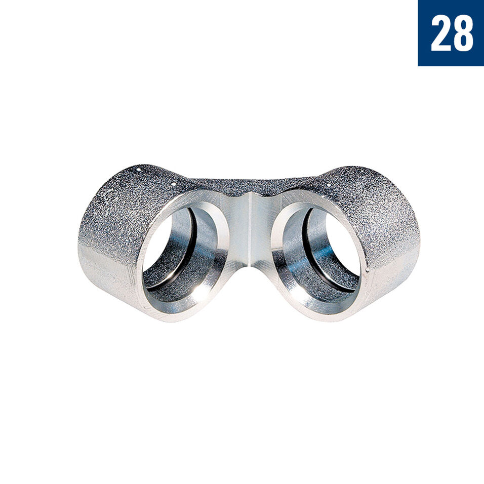 Product afbeelding Demmeler verbindingsdeel adapterbuis 90 gr