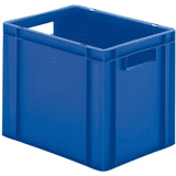 Stapelbare transportbak 400x300x320 mm blauw