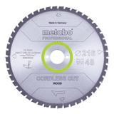 Metabo cirkelzaagblad  5gr. 216x30 48t neg.