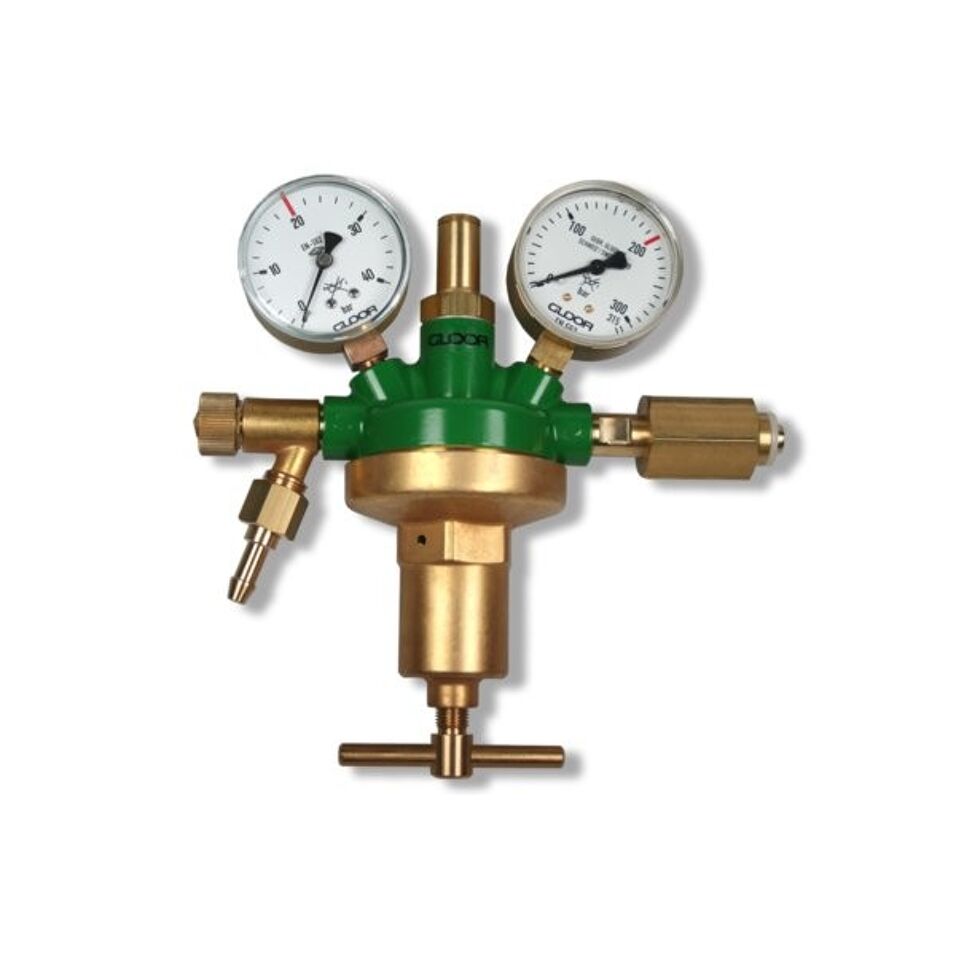 Product afbeelding MD reduceerventiel stikstof GL51 0-60bar, Ideal 60, 1/2 afsluiter