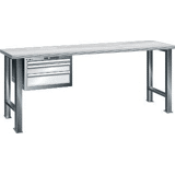 Werkbank 40, 3 laden Multiplex  1500 x 750 x 840 mm blauw