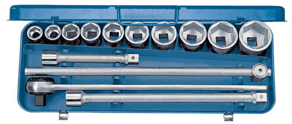 Product afbeelding Gedore Dopsleutelset 3/4" 14-dlg 6-kant 22-50 mm 32 EMZ