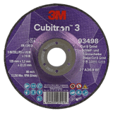 3M Cubitron 3 Cut en Grind-schijf, 93498, 36+, T27, 125 mm x 3,2 mm x 22,23 mm