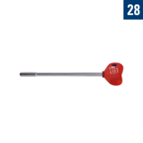 Demmeler inbussleutel met handgreep SW 10