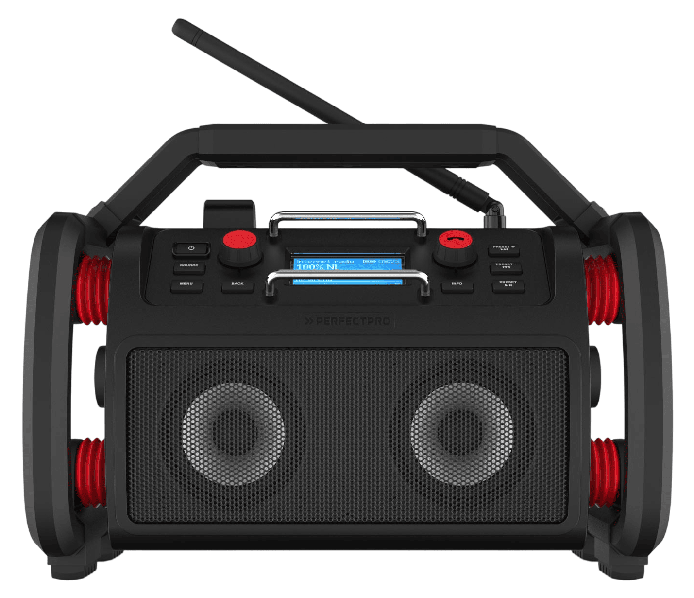 PerfectPro bouw en werk radio ROCKPRO       RP2