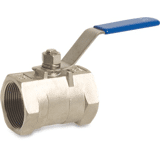 Mega kogelkraan 1-delig RVS 316 3/8" binnendraad 40 bar