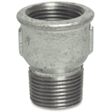 Soknippel nr.529A verzinkt 1/2"