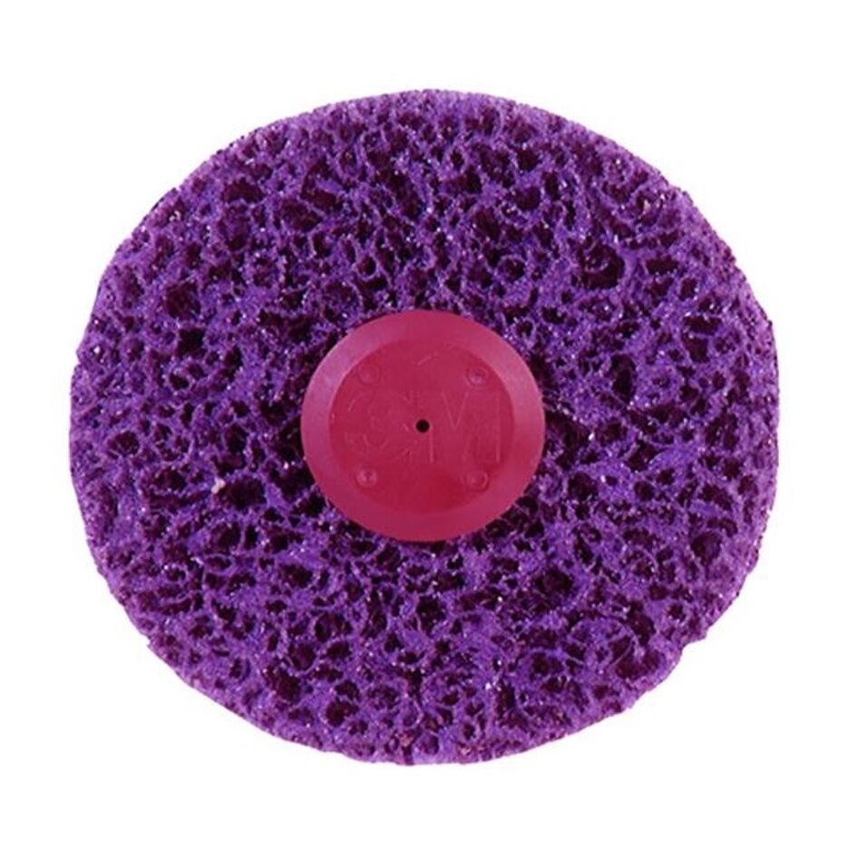 Product afbeelding 3M Scotch-Brite Clean and Strip Schijf XT-ZS Pro op stift, 150 mm x 13 mm x 8 mm, S XCRS