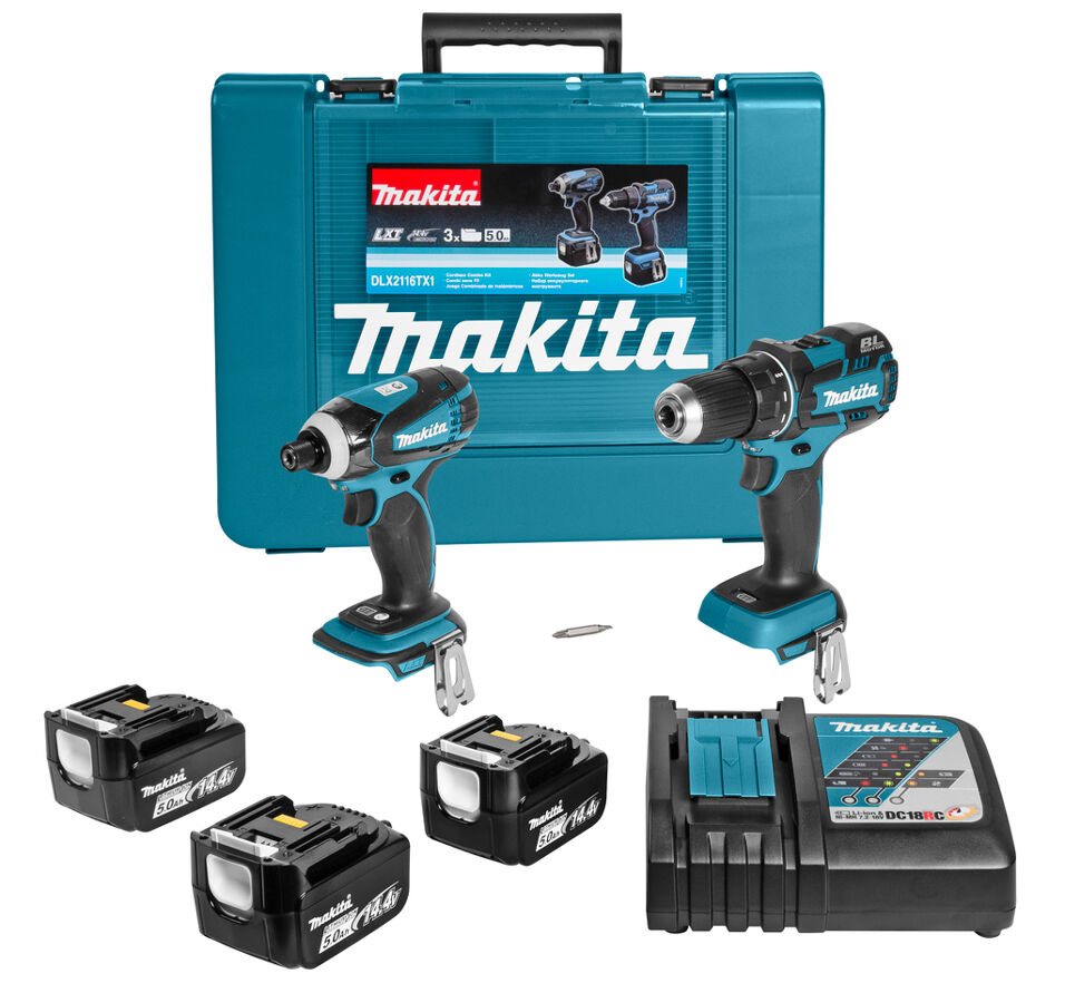 Product afbeelding Makita accu machineset        DLX2116TX1