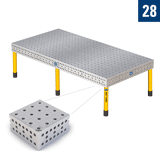 Demmeler opspantafel PE 3000x1500x850 mm