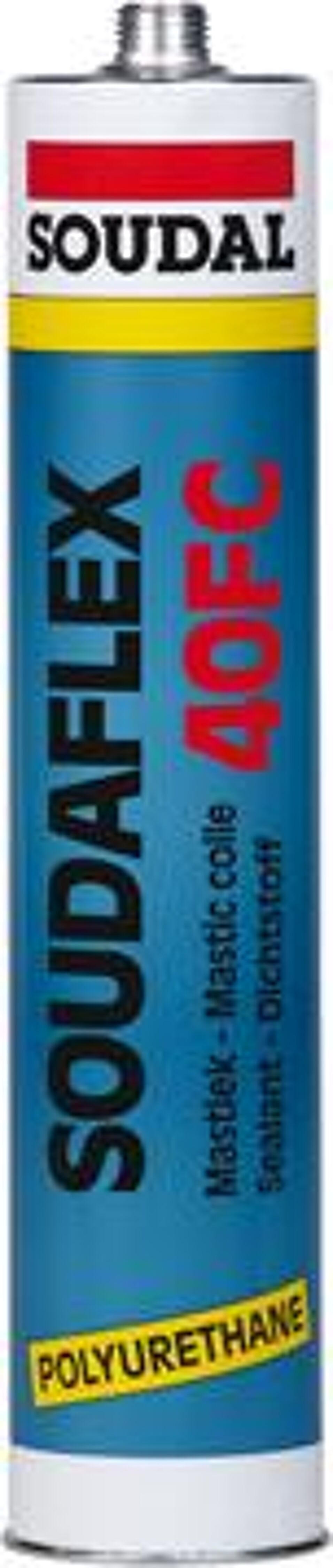 Product afbeelding Soudal Polyurethaanlijm Soudaflex 40 FC wit 310 ml