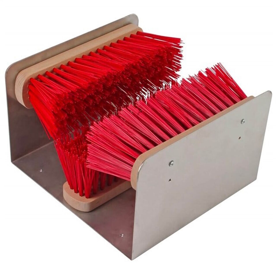 Product afbeelding Voetenveger met 3 borstels VV5