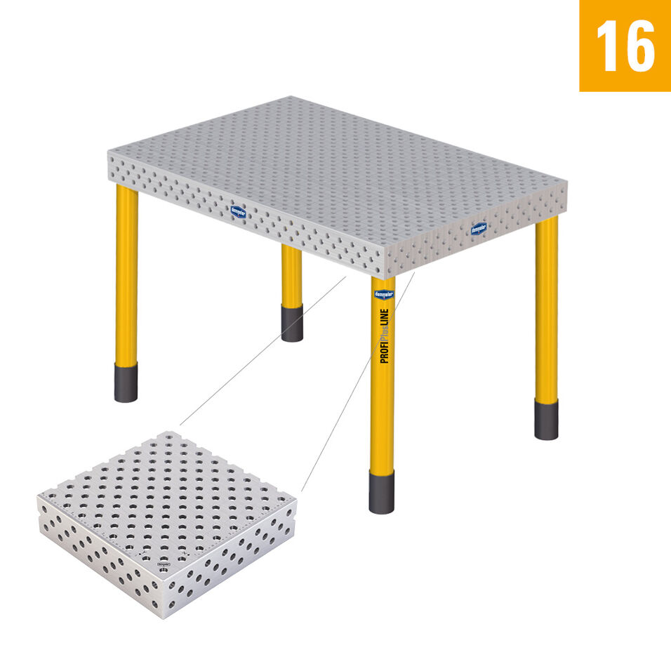 Product afbeelding Demmeler opspantafel PL 1200x 800x850 mm
