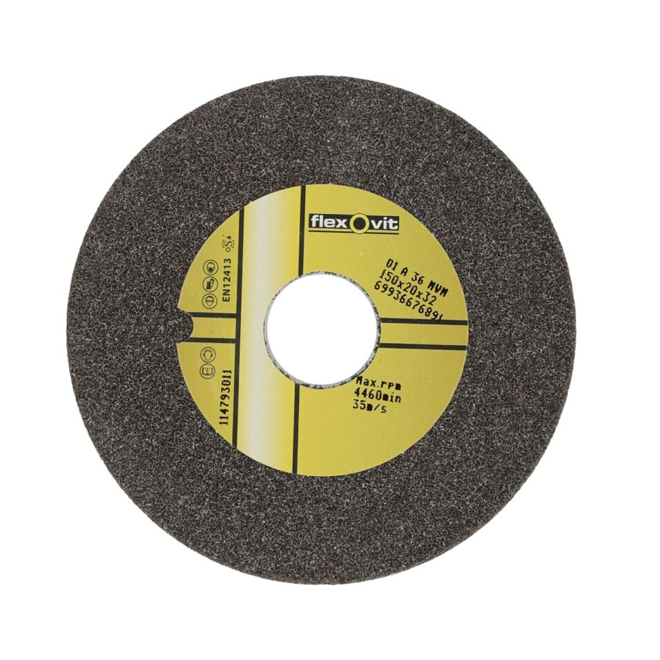 Product afbeelding Flexovit slijpsteen a36mvm    150x20x 32