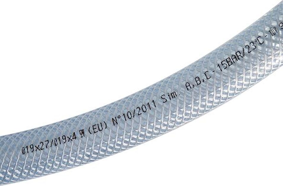 Product afbeelding Apd Apdatec 81 PVC-slang gevlochten transparant 6 x 3mm 25 meter