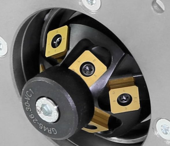 Gerima beitelplaat  R3-KX8.B22-V1 a  10st., tbv frezen radius 3mm