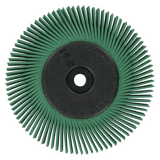 3M Scotch-Brite Radial Bristle Brush BB-ZB met adapter, Type A, 152 mm x 12,7 mm x 25,4 mm, P50