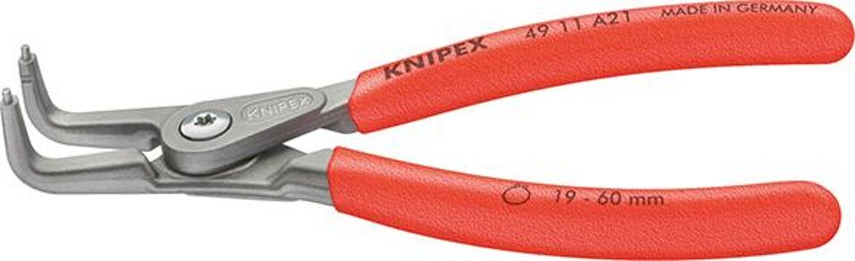 Product afbeelding Knipex Borgveertang met veer binnen, gebogen bekken Staal A41