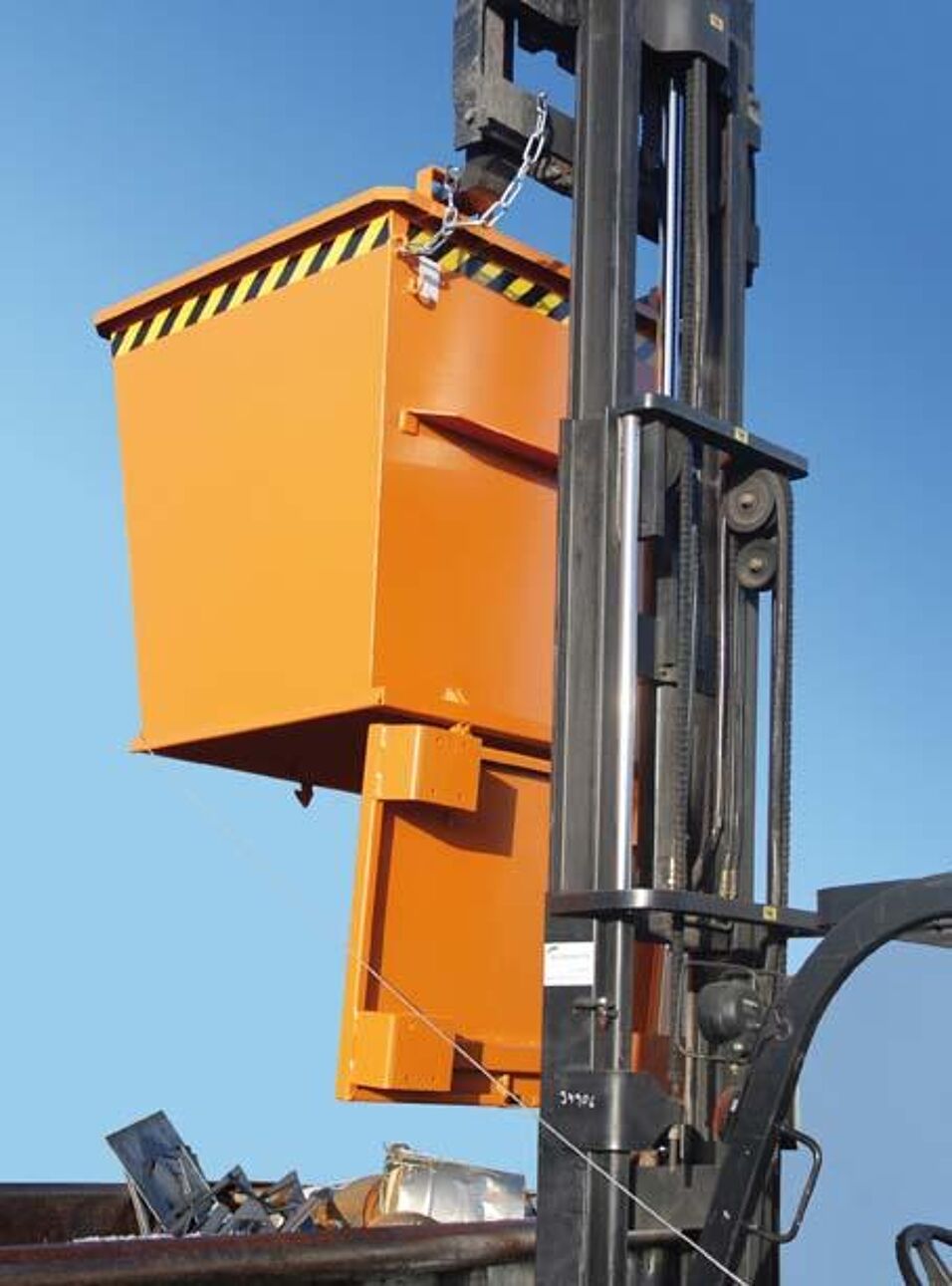 Product afbeelding Bodemklepcontainer BKB verzinkt  700 lt