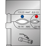 Gedore Krimpbek tbv Dura Seal krimpkous 0,5-2,5 8140-21