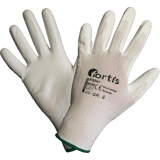 Handschoen Fitter PU/nylon wit 10
