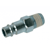 Prevost steeknippel Euro buitendraad BSPP 3/8