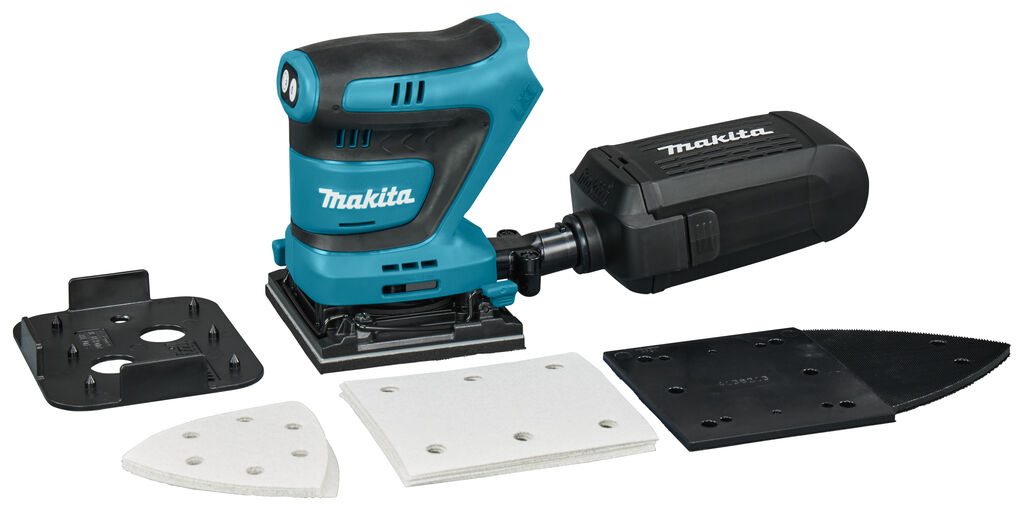 Makita accu palm vlakschuurmachine DBO480Z