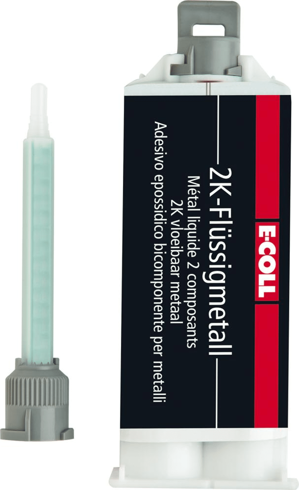 Product afbeelding E-Coll 2K-vloeibaar metaal 50 g