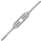 Spanschroef met aanlaseinden DIN 1480 blank 12 mm