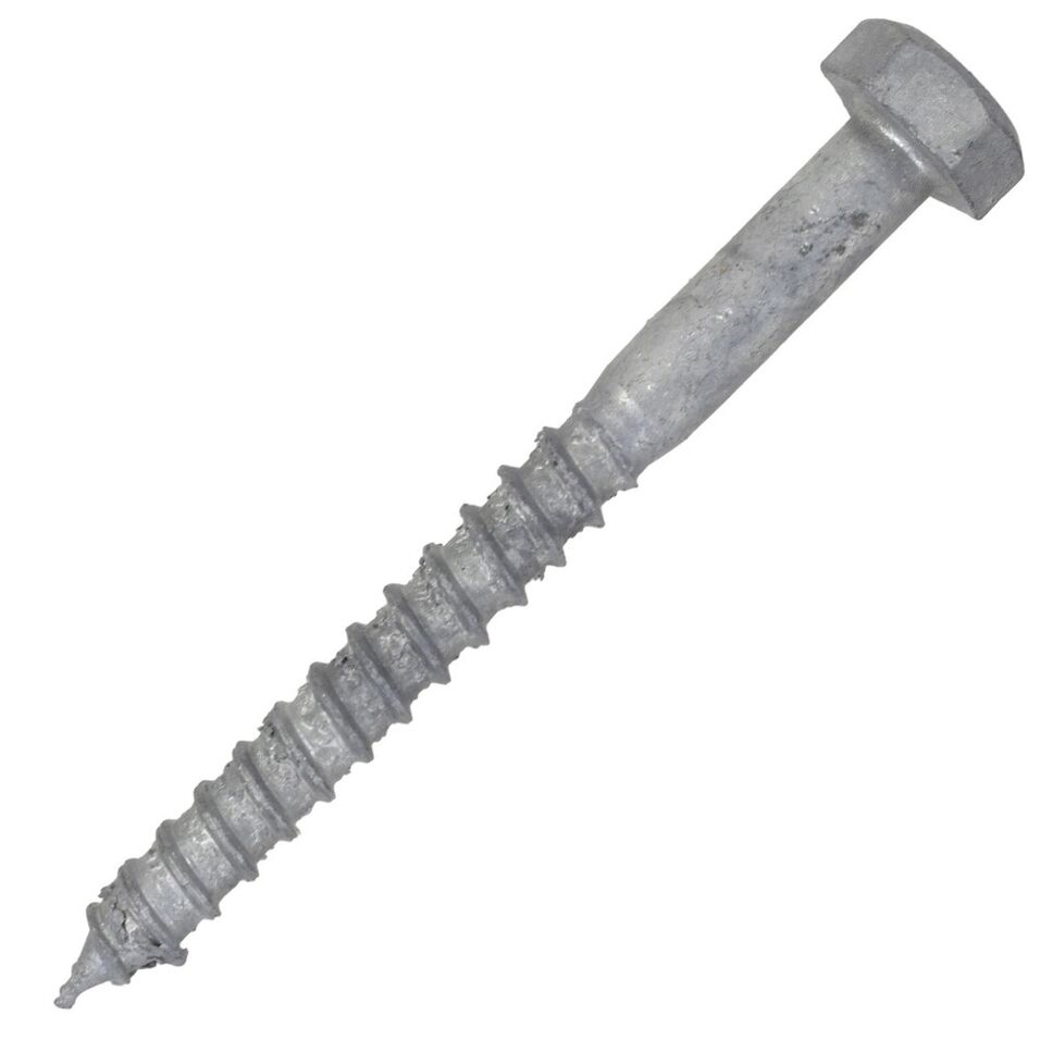 Product afbeelding Zeskant houtdraadbout DIN 571 Thvz - 8x60 mm