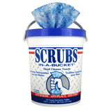Scrubs-in-a-bucket tissues in emmer a 72 stuks