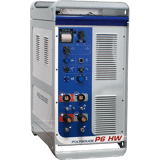 Polysoude stroombron P6 HW 6 assen met touchscreen, draadaanvoer software, printer en AVC/OSC