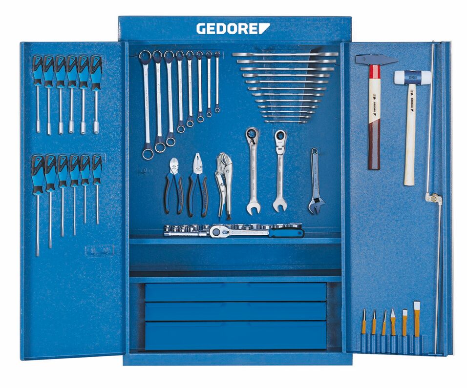 Product afbeelding Gedore Gereedschapskast met assortiment Plaatstaal 1400 L