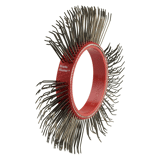 Montipower Bristle Blaster Belt,st.11mm 5st, steel, width 11mm