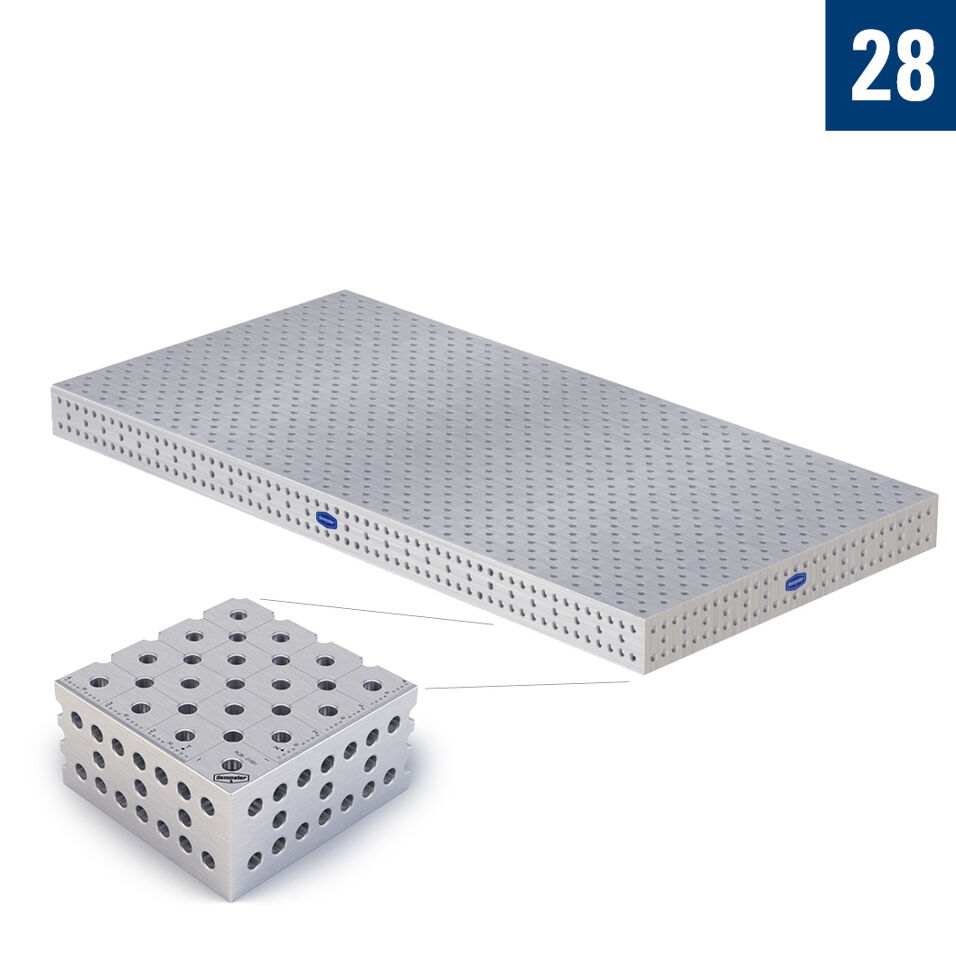 Product afbeelding Demmeler opspantafel PL 3000x1500x200 mm