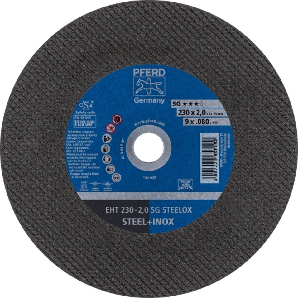 Product afbeelding Pferd Doorslijpschijf- EHT 230-2,0 SG STEELOX