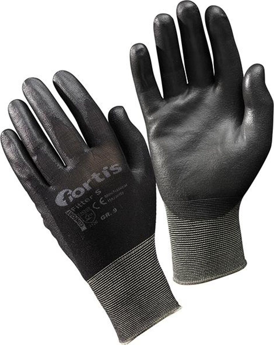 Product afbeelding Fortis Handschoen Fitter S zwart 8